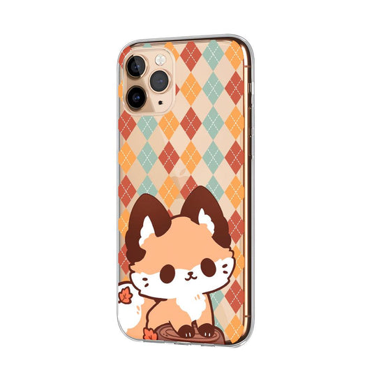 Adorable Little Fox Waiting Desserts Clear Soft Case-Oxvistore