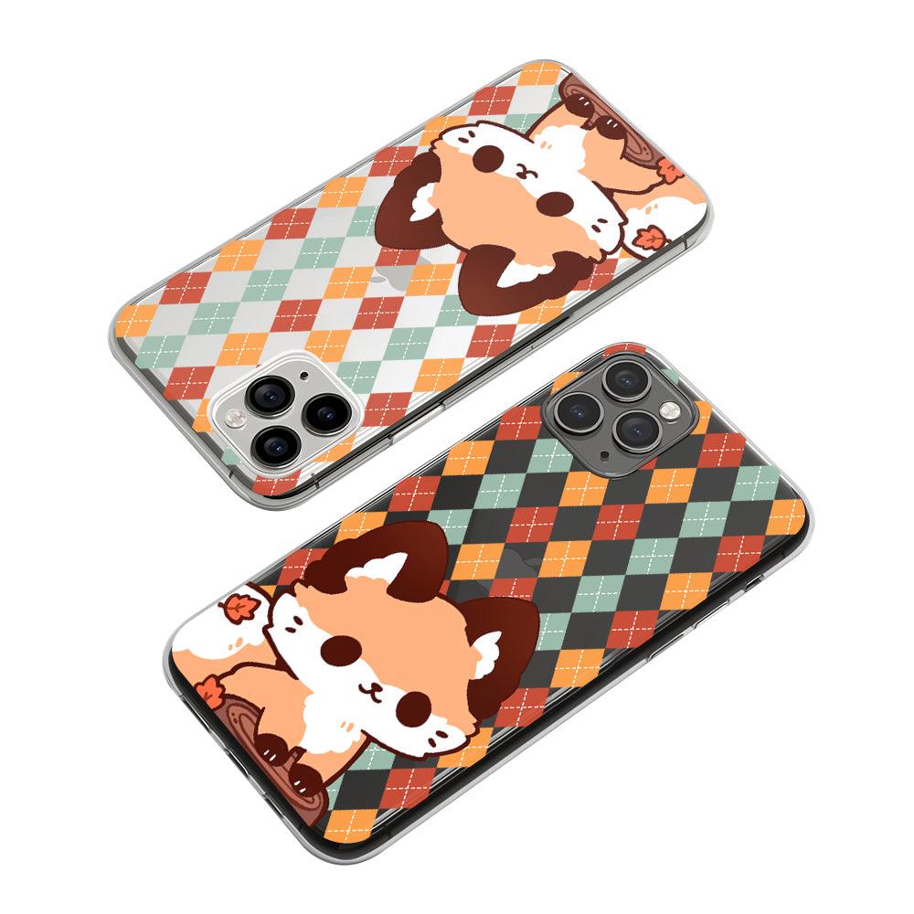 Adorable Little Fox Waiting Desserts Clear Soft Case-Oxvistore