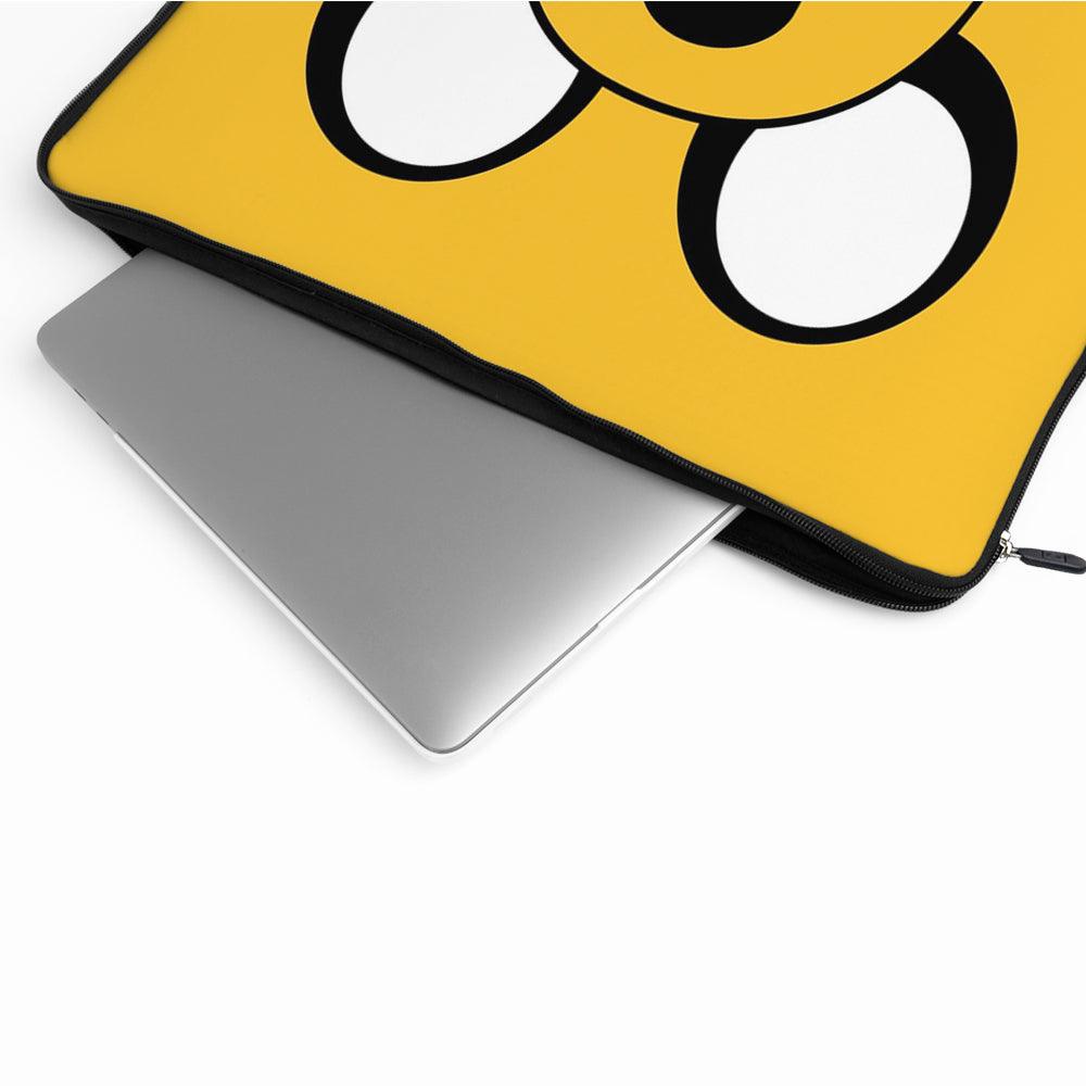 Adventure Time Jake Face Laptop Sleeve Protective Cover-Oxvistore