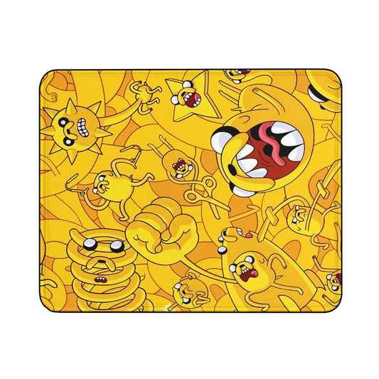 Adventure Time Jake The Dog Mouse Pads | Custom Mouse Pad with Non-Slip Rubber Base