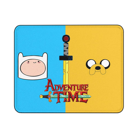 Adventure Time Jake and Finn Mouse Pads | Custom Mouse Pad with Non-Slip Rubber Base