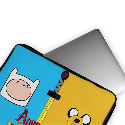 Adventure Time Jake and Finn Laptop Sleeve Protective Cover-Oxvistore