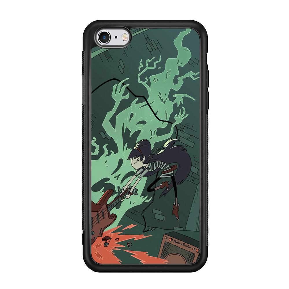 Adventure Time Marceline Stress Clearing iPhone 6 Plus | 6s Plus Case-Rubber Black (2D Case)-Oxvistore