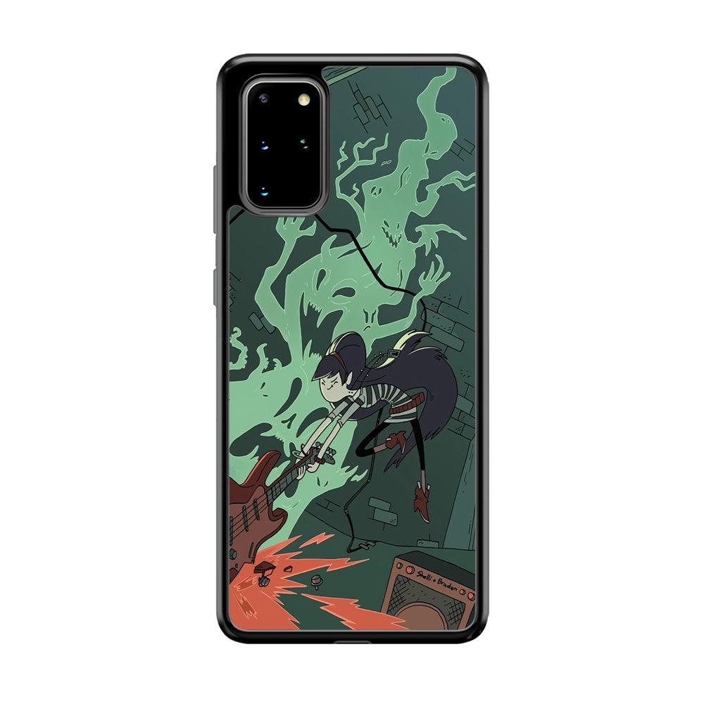 Adventure Time Marceline Stress Clearing Samsung Galaxy S20 Plus Case-Rubber Black (2D Case)-Oxvistore