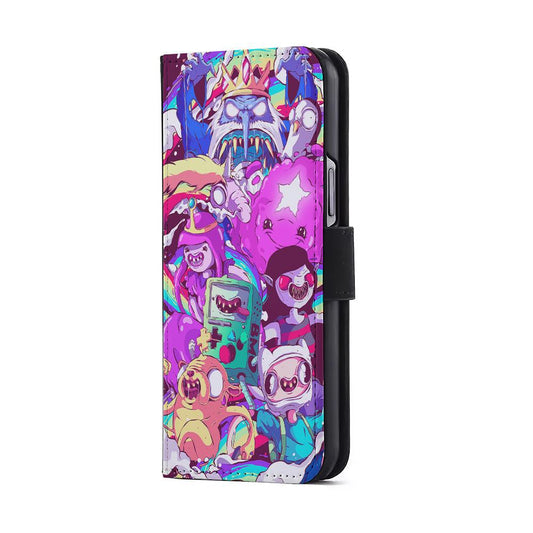 Adventure Time in the Liquid World Flip Wallet Phone Case-Oxvistore