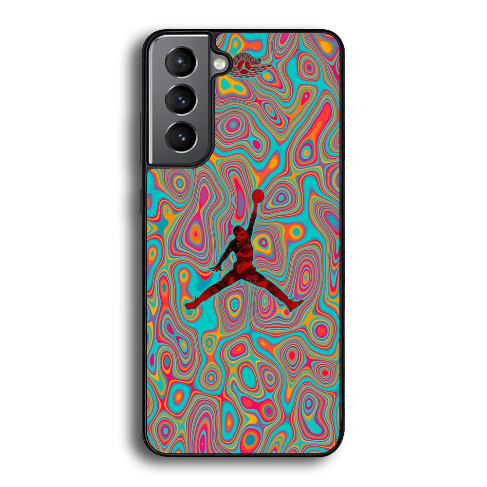 Air Jordan Flux of Balance Samsung Galaxy S24 Case-Rubber Black (2D Case)-Oxvistore