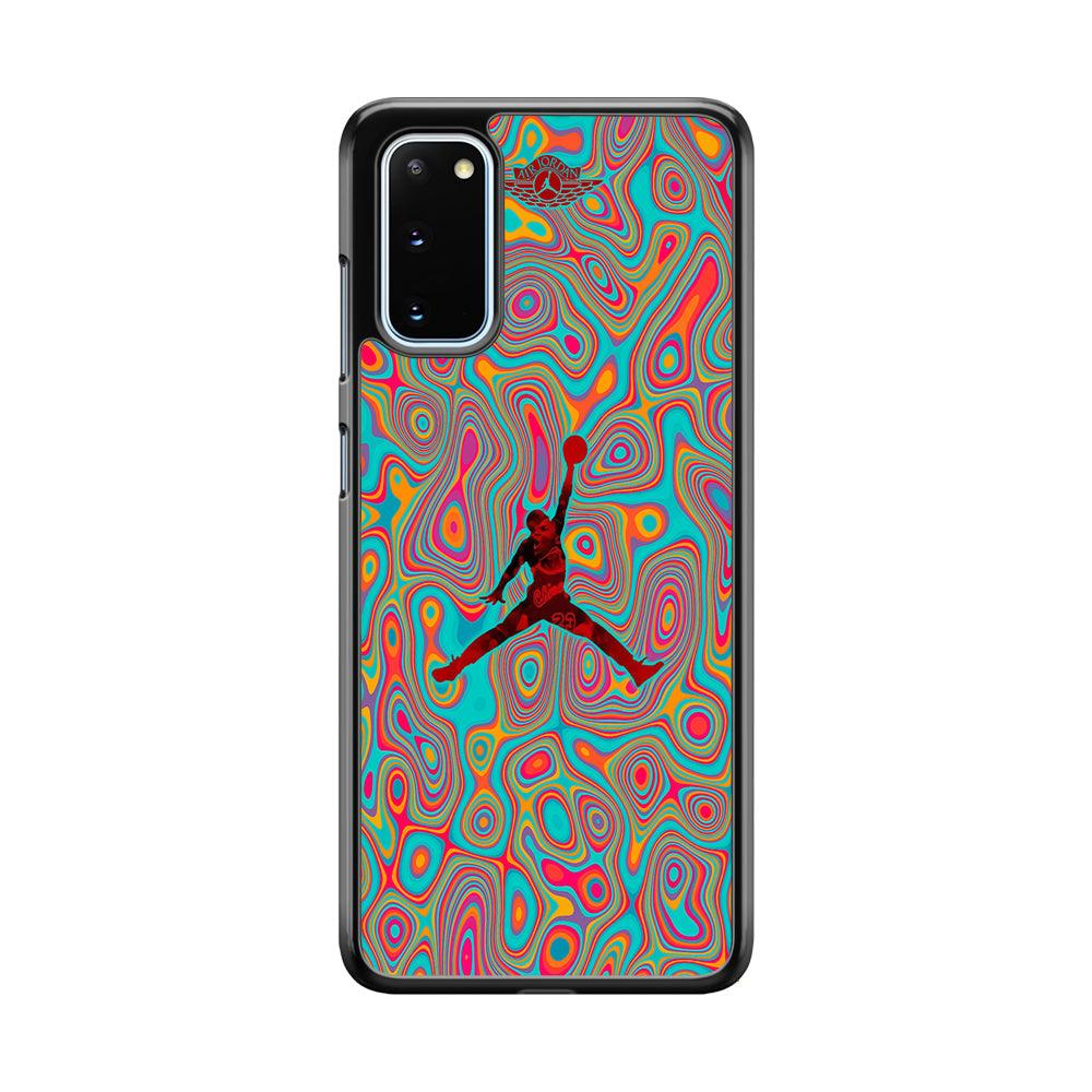Air Jordan Flux of Balance Samsung Galaxy S20 Case-Rubber Black (2D Case)-Oxvistore