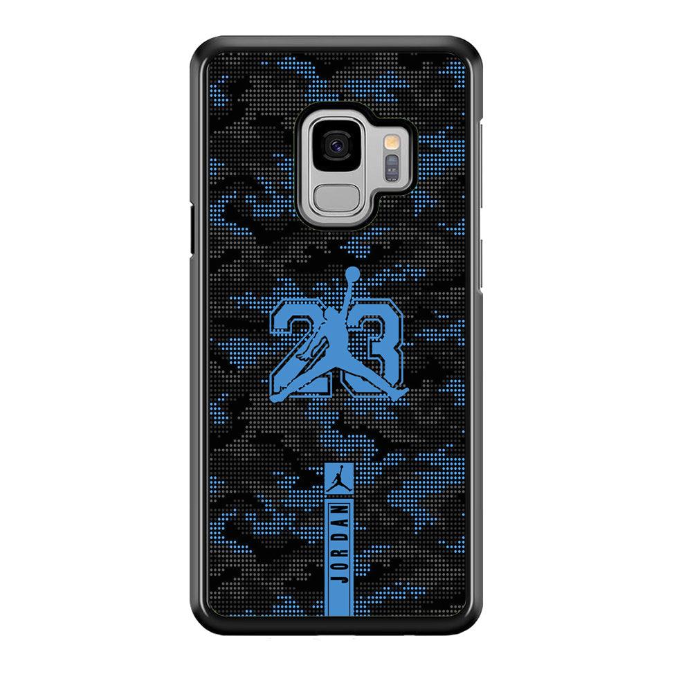 Air Jordan Freckles of Camouflage Samsung Galaxy S9 Case-Rubber Black (2D Case)-Oxvistore