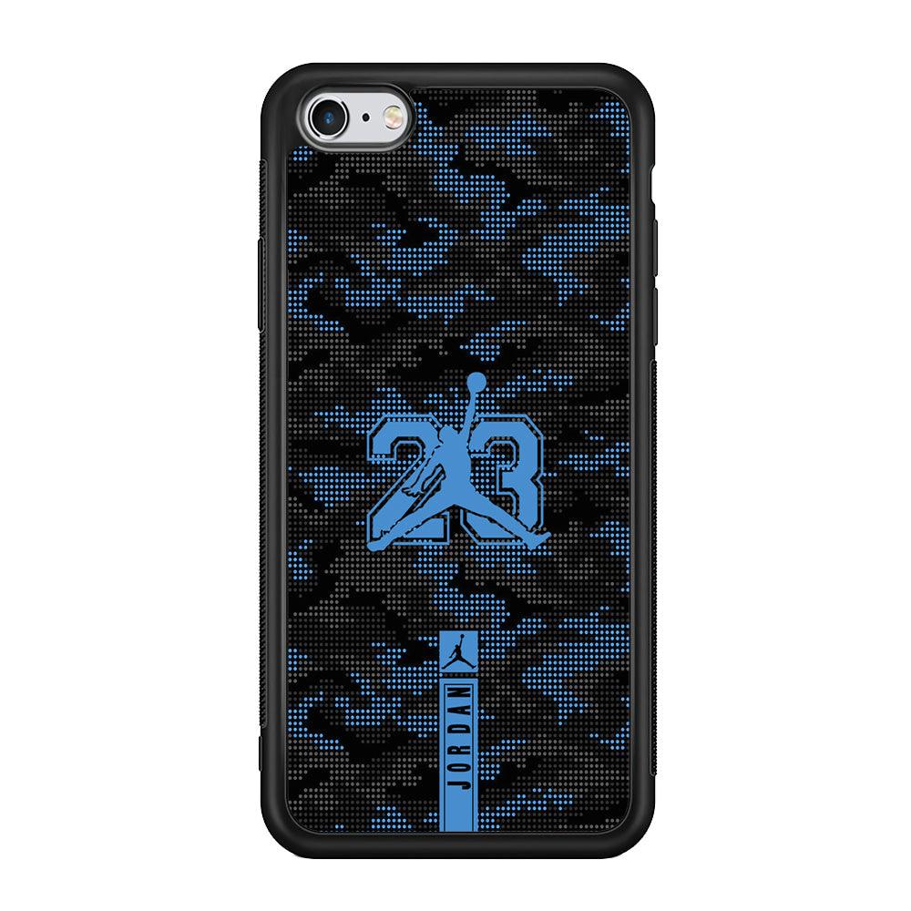 Air Jordan Freckles of Camouflage iPhone 6 Plus | 6s Plus Case-Rubber Black (2D Case)-Oxvistore