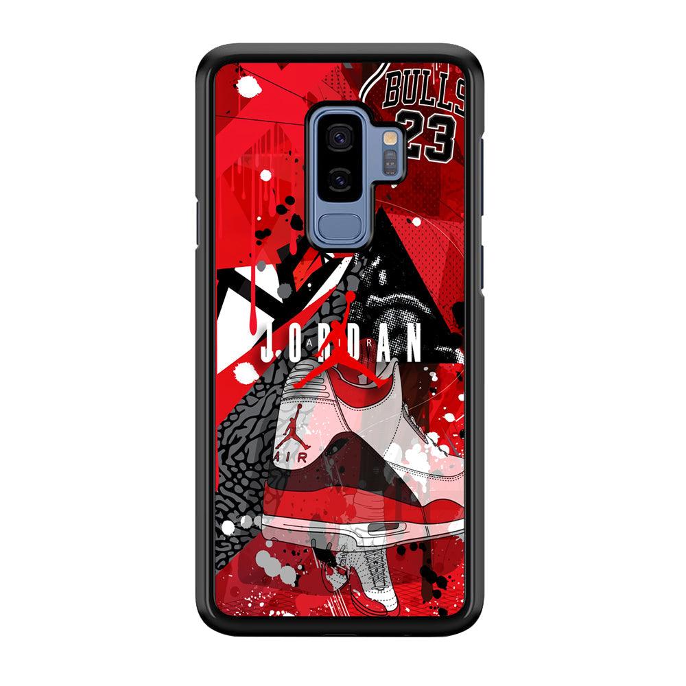 Air Jordan Future Chance Samsung Galaxy S9 Plus Case-Rubber Black (2D Case)-Oxvistore