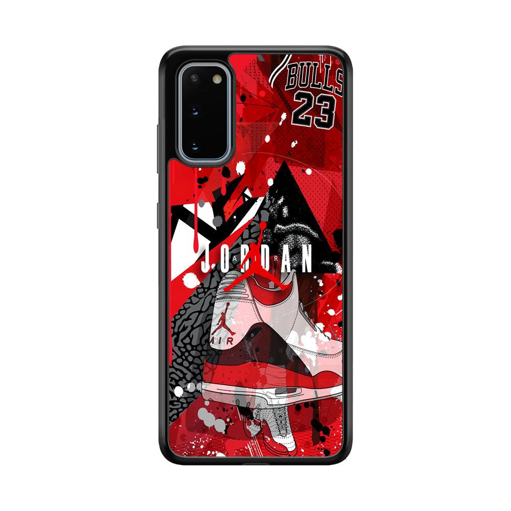 Air Jordan Future Chance Samsung Galaxy S20 Case-Rubber Black (2D Case)-Oxvistore