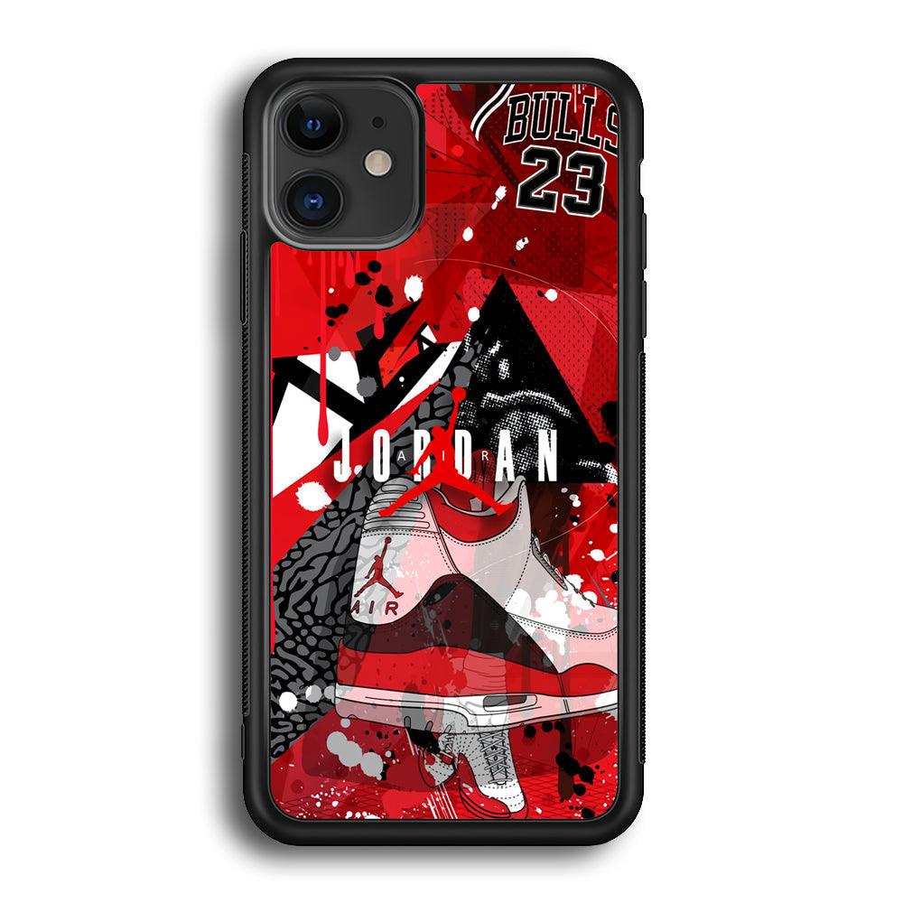 Air Jordan Future Chance iPhone 12 Case-Rubber Black (2D Case)-Oxvistore