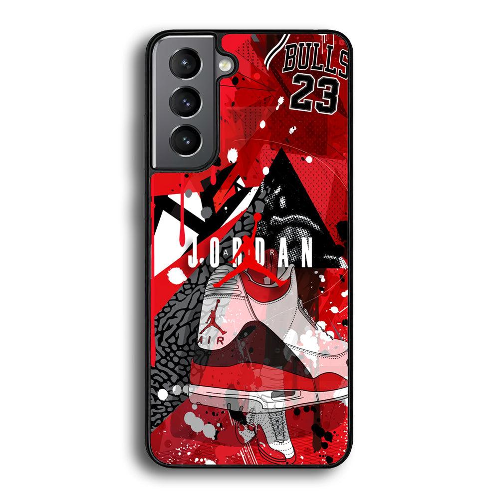 Air Jordan Future Chance Samsung Galaxy S22 Plus Case-Rubber Black (2D Case)-Oxvistore