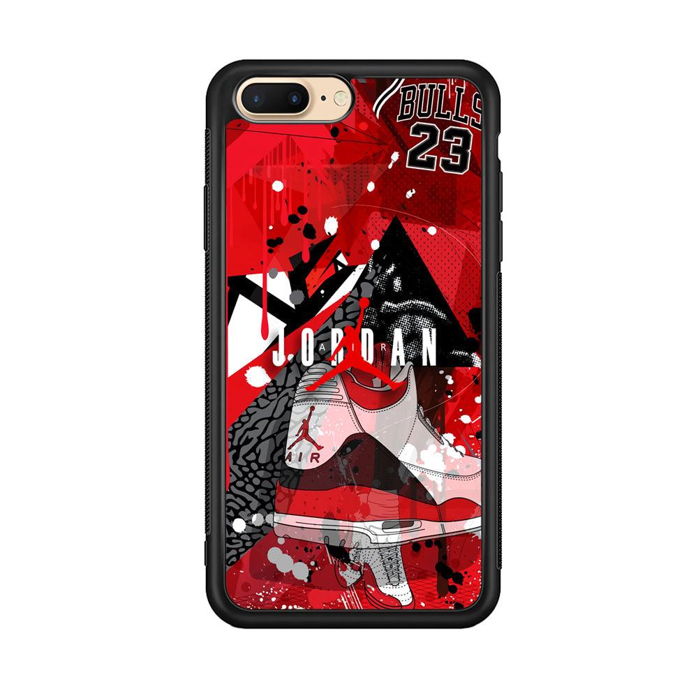 Air Jordan Future Chance iPhone 7 plus Case-Rubber Black (2D Case)-Oxvistore