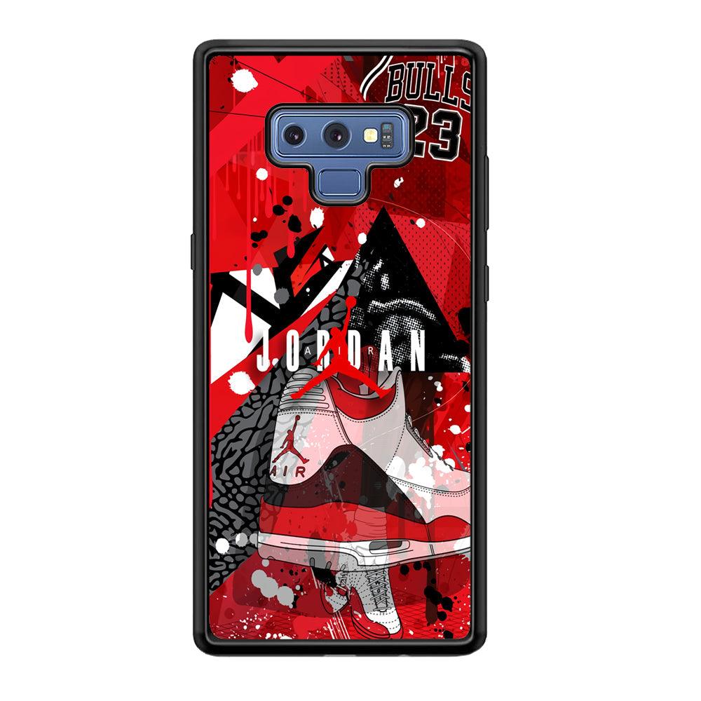 Air Jordan Future Chance Samsung Galaxy Note 9 Case-Rubber Black (2D Case)-Oxvistore