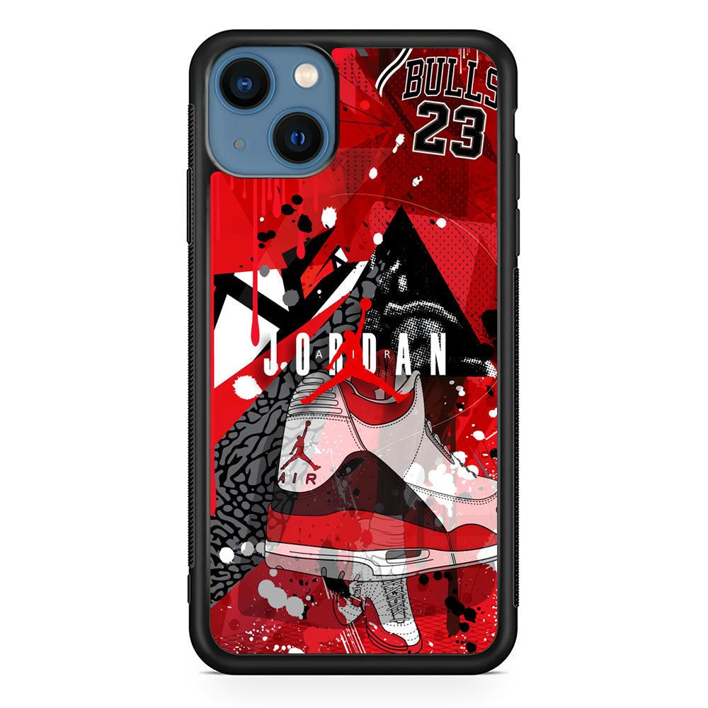 Air Jordan Future Chance iPhone 14 Plus Case-Rubber Black (2D Case)-Oxvistore