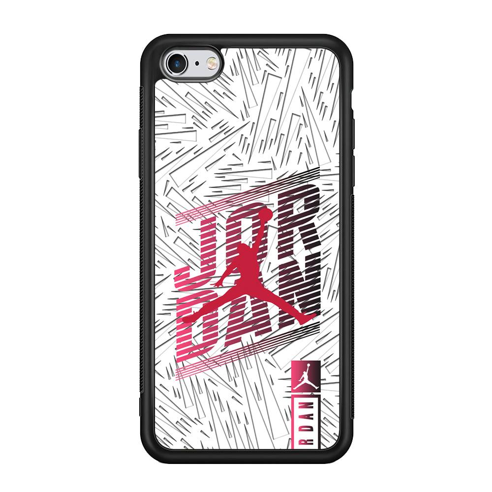 Air Jordan Going Ahead iPhone 6 Plus | 6s Plus Case-Rubber Black (2D Case)-Oxvistore