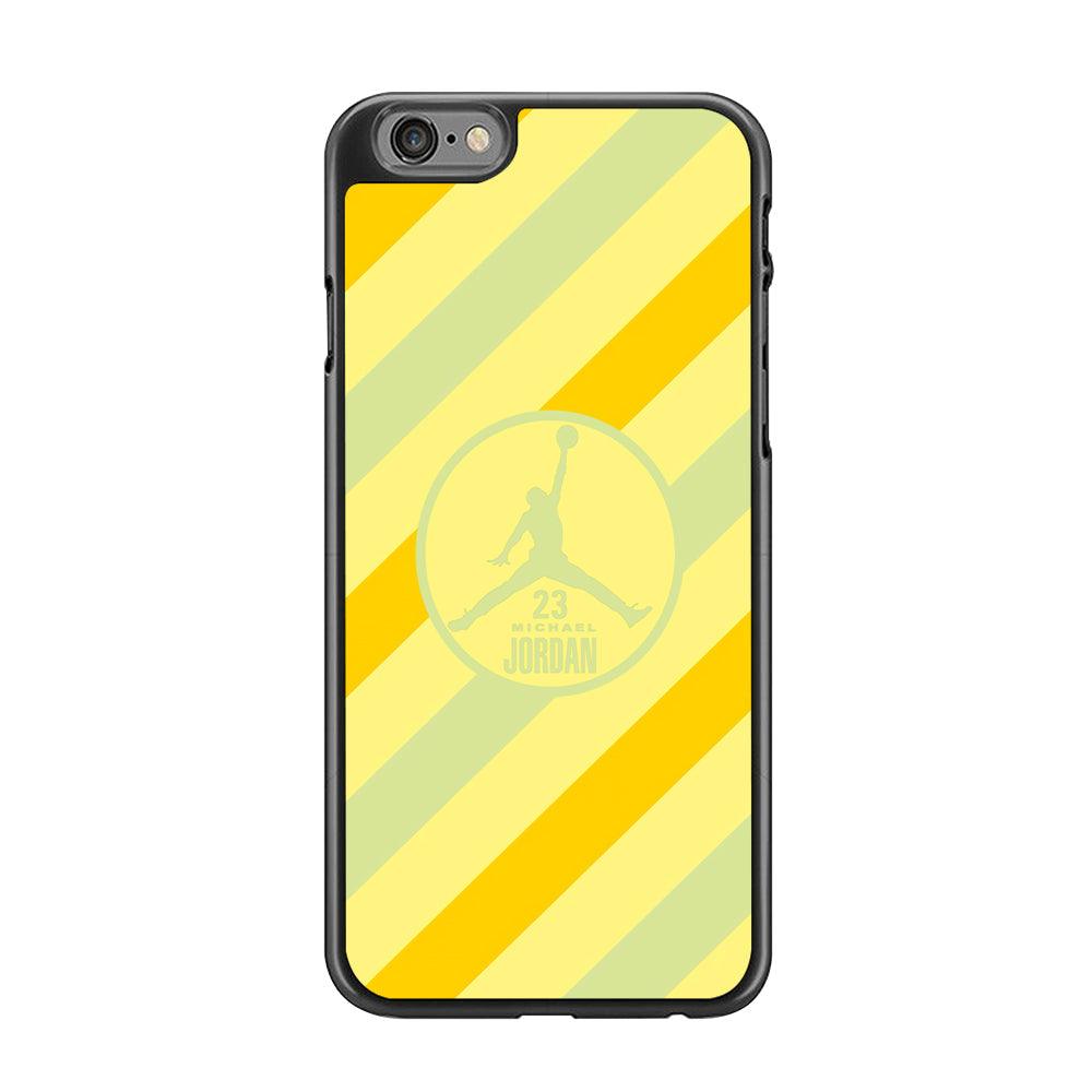 Air Jordan Gradation of Light iPhone 6 | 6s Case-Rubber Black (2D Case)-Oxvistore