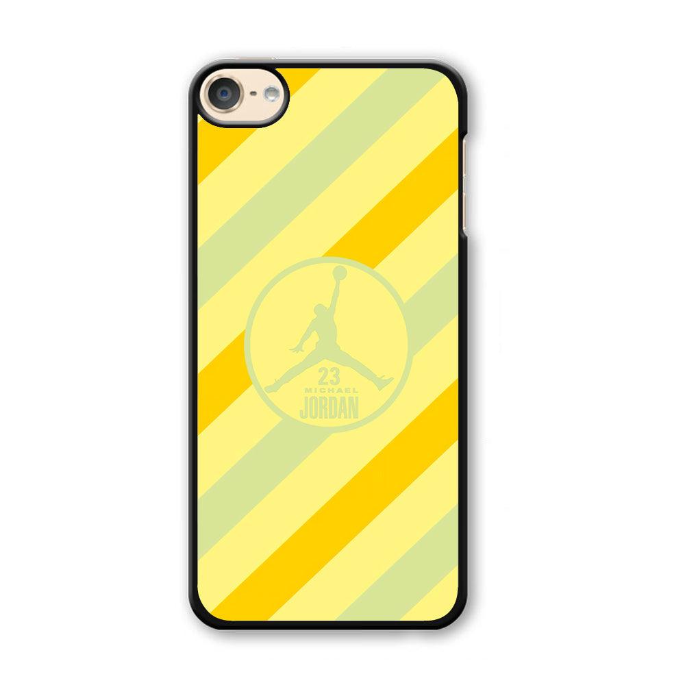 Air Jordan Gradation of Light iPod Touch 6 Case-Plastic Black (2D Case)-Oxvistore