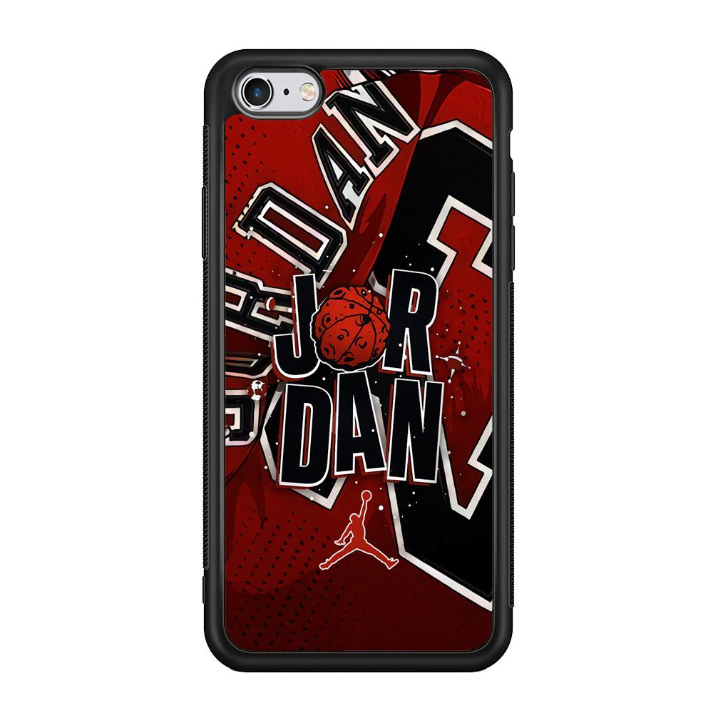 Air Jordan Infinite Inspiration iPhone 6 Plus | 6s Plus Case-Rubber Black (2D Case)-Oxvistore