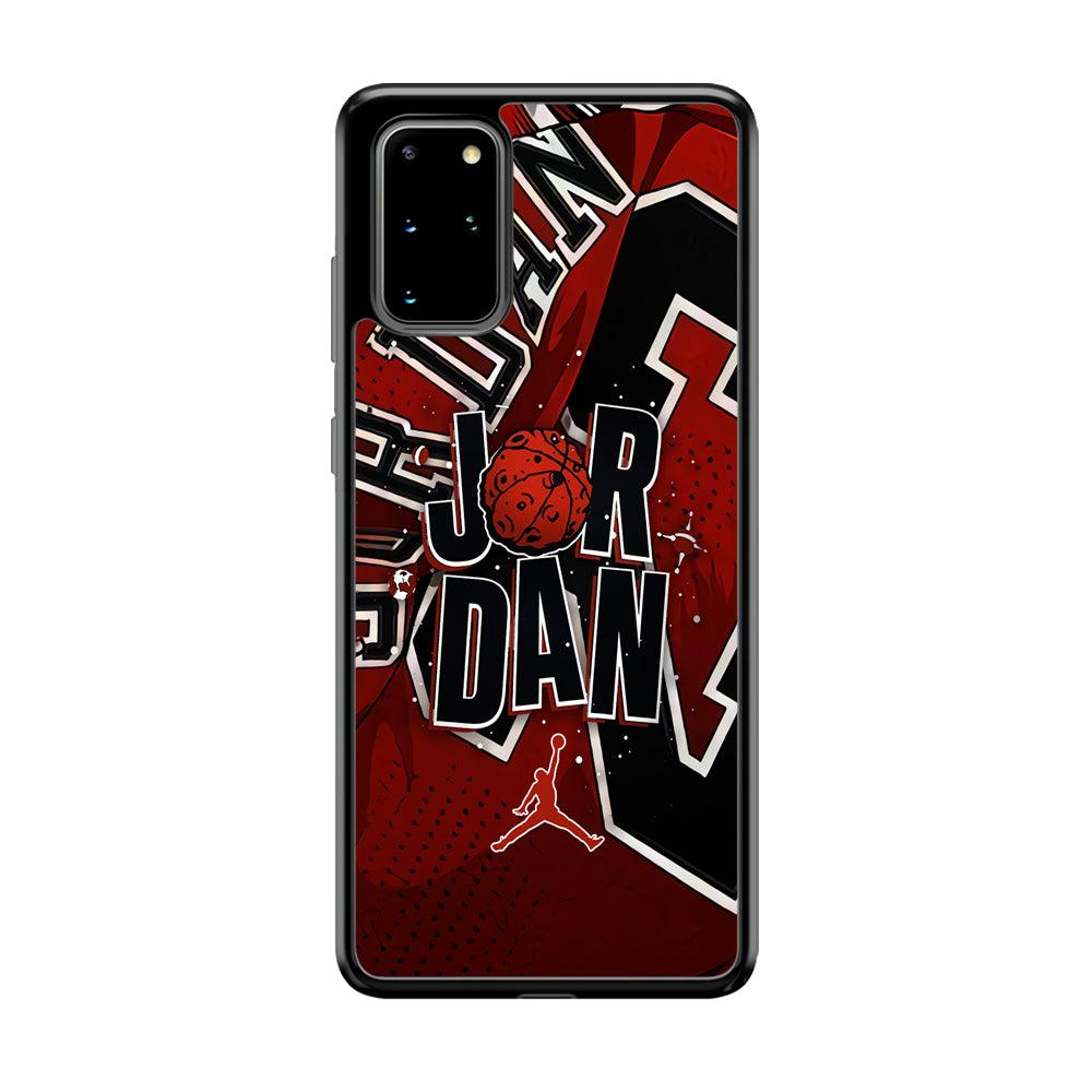 Air Jordan Infinite Inspiration Samsung Galaxy S20 Plus Case-Rubber Black (2D Case)-Oxvistore