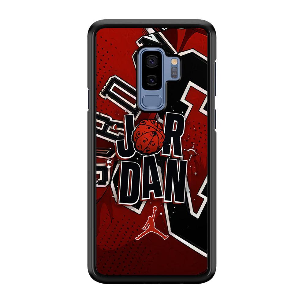 Air Jordan Infinite Inspiration Samsung Galaxy S9 Plus Case-Rubber Black (2D Case)-Oxvistore
