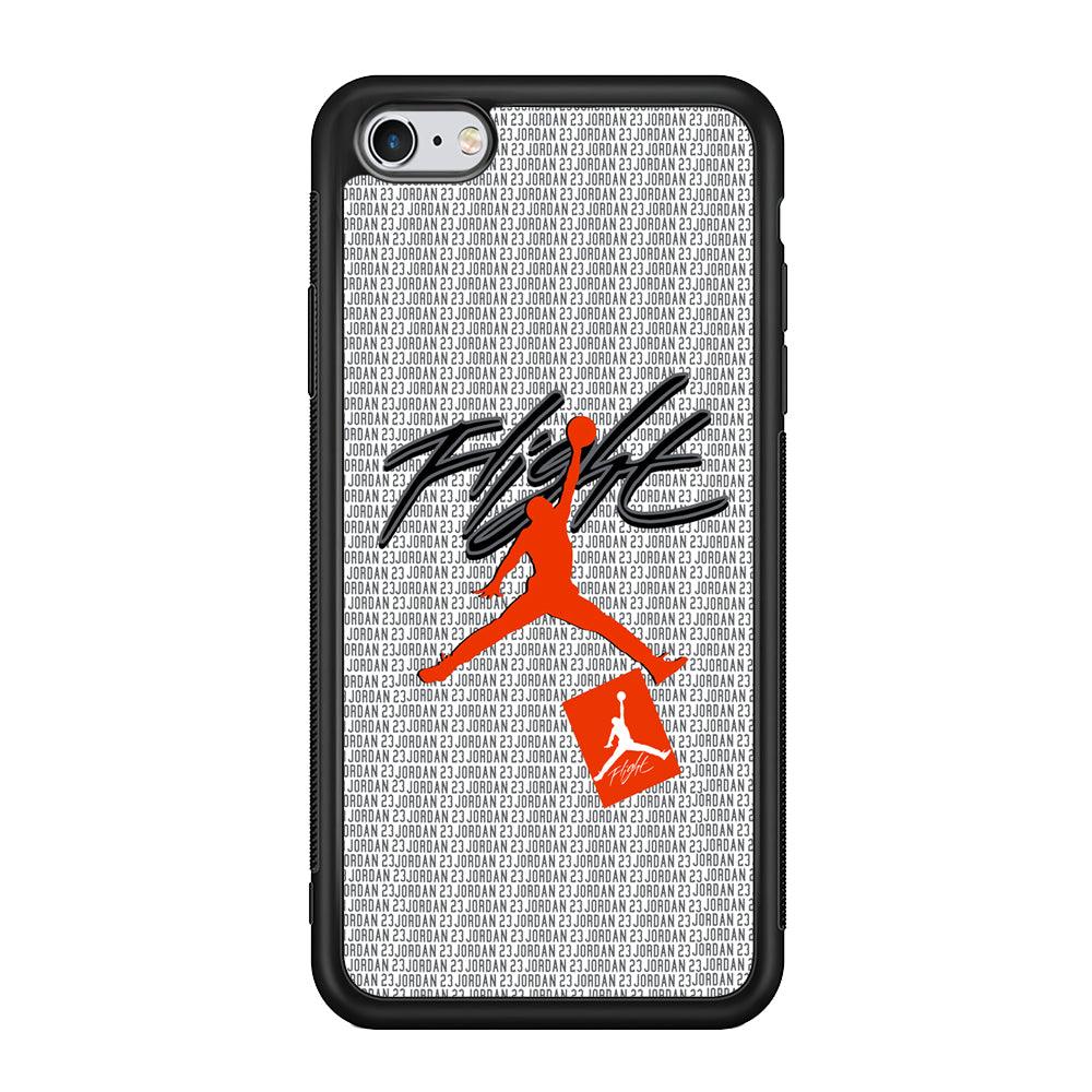 Air Jordan Keep The Flight iPhone 6 Plus | 6s Plus Case-Rubber Black (2D Case)-Oxvistore