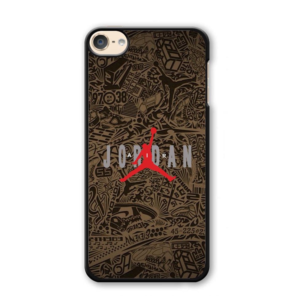 Air Jordan Summary of Accession iPod Touch 6 Case-Plastic Black (2D Case)-Oxvistore