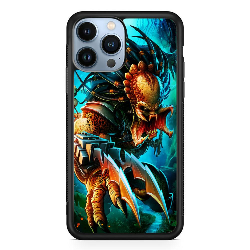 Alien Vs Predator 2D Rubber Phone Case-Black-Oxvistore
