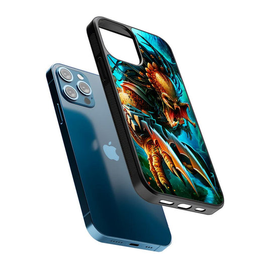 Alien Vs Predator 2D Rubber Phone Case-Oxvistore