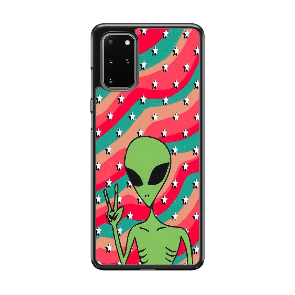 Alien Prove of Peace Samsung Galaxy S20 Plus Case-3D Case-Oxvistore