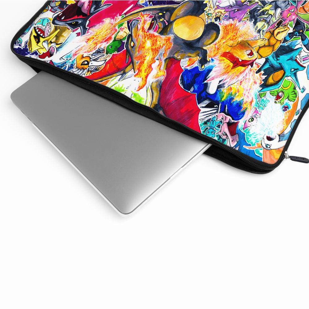 All Legendary Pokemon Colorfull Laptop Sleeve Protective Cover-Oxvistore