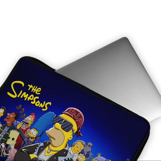 All Simpsons Characters Cartoon Laptop Sleeve Protective Cover-Oxvistore