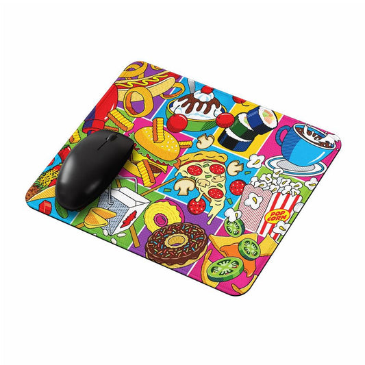 American Food Pop Art Mouse Pads-Oxvistore