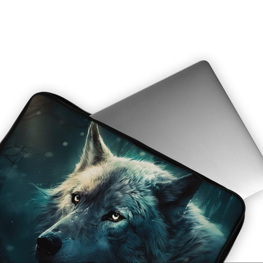 Animal Wolf Beautiful Laptop Sleeve Protective Cover-Oxvistore