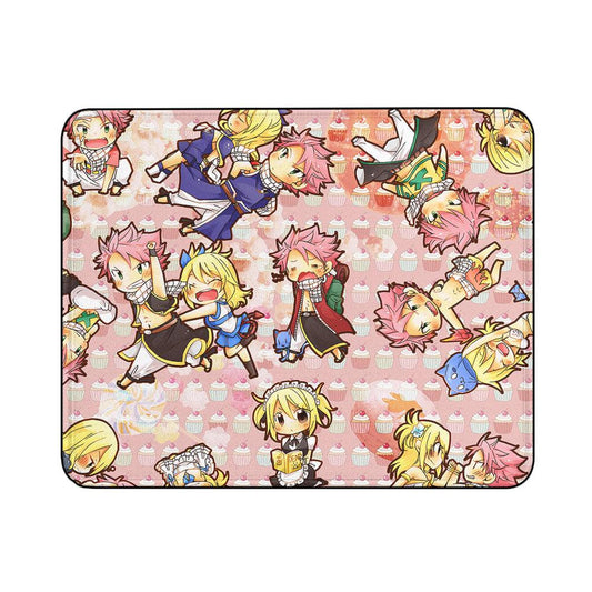 Anime Fairy Tail Pattern Mouse Pads | Custom Mouse Pad with Non-Slip Rubber Base