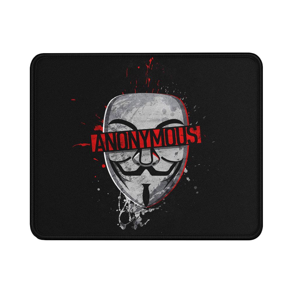 Anonymous Mask Mouse Pads | Custom Mouse Pad with Non-Slip Rubber Base