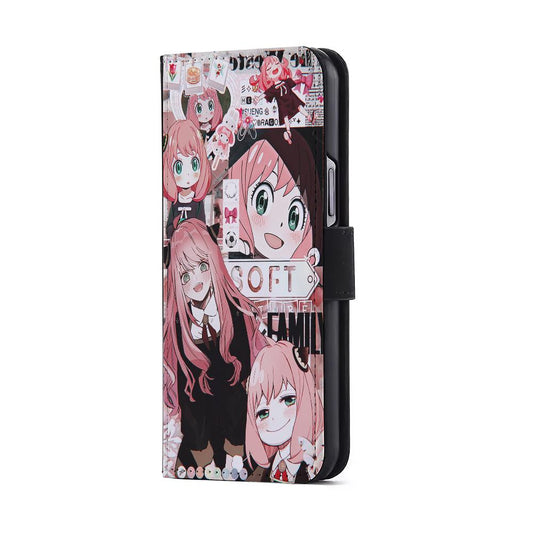 Anya Forger Aesthetic Flip Wallet Phone Case-Oxvistore
