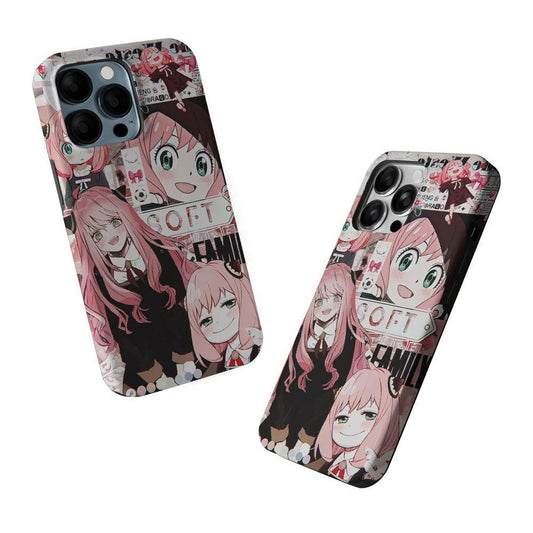 Anya Forger Aesthetic 2 in 1 Tough Phone Case-Oxvistore