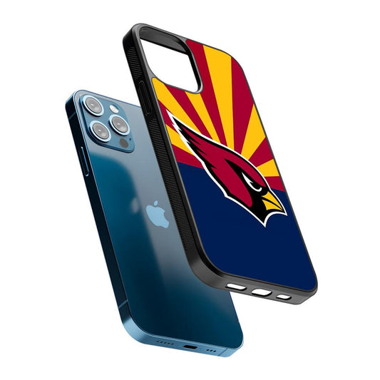 Arizona Cardinals Logo 2D Rubber Phone Case-Oxvistore