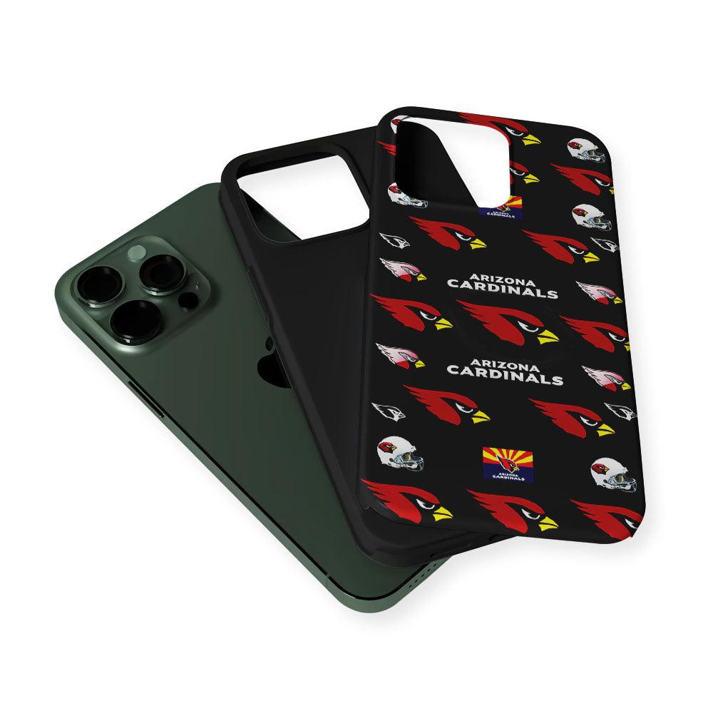 Arizona Cardinals Pattern 2 in 1 Tough Phone Case-Oxvistore
