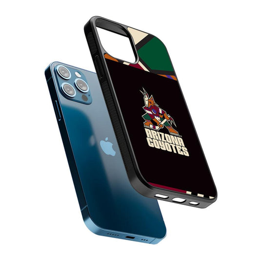 Arizona Coyotes Logo 2D Rubber Phone Case-Oxvistore