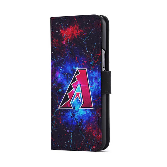 Arizona Diamondbacks Abstract Flip Wallet Phone Case-Oxvistore