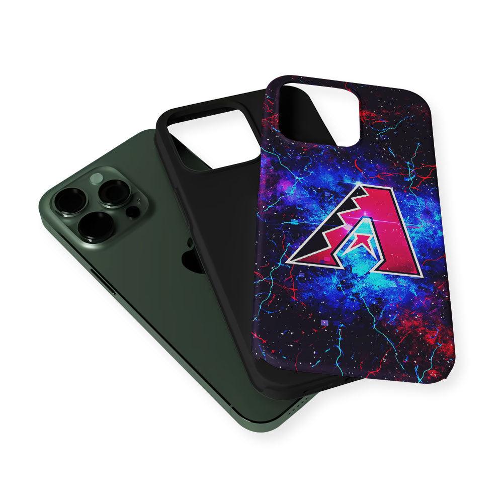 Arizona Diamondbacks Abstract 2 in 1 Tough Phone Case-Oxvistore
