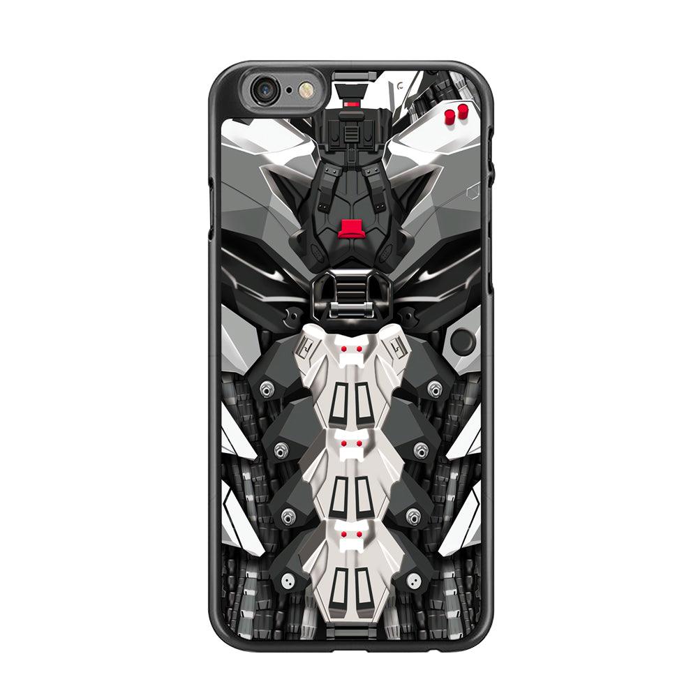 Armored Skin of Soldier iPhone 6 Plus | 6s Plus Case-Rubber Black (2D Case)-Oxvistore