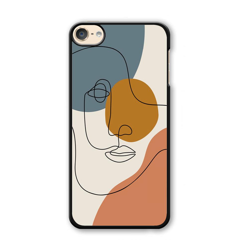 Art of Silhouette Moon Light iPod Touch 6 Case-Plastic Black (2D Case)-Oxvistore