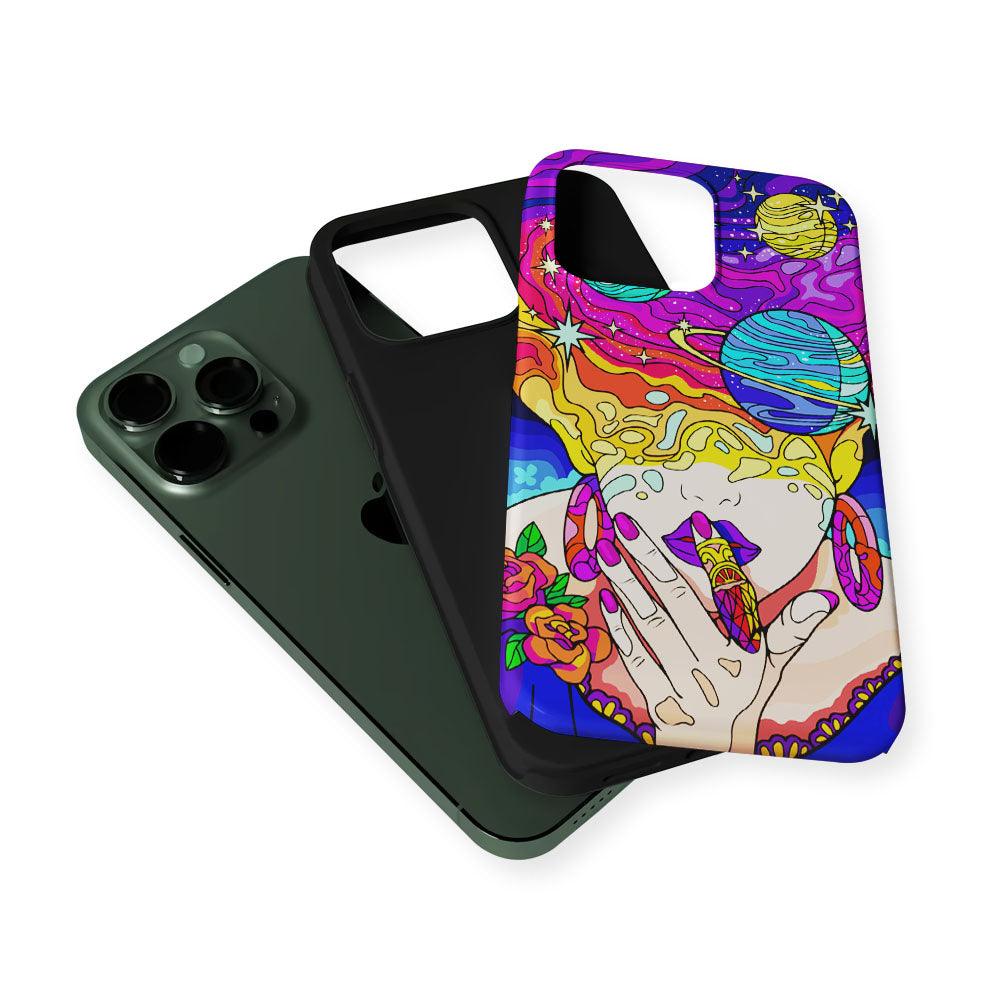 Art of Mind Planetary 2 in 1 Tough Phone Case-Oxvistore