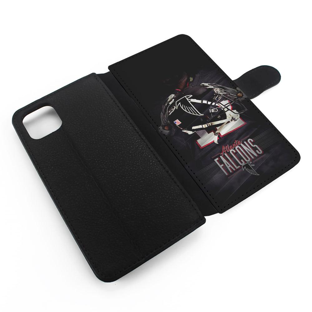 Atlanta Falcons Helmet Flip Wallet Phone Case-Oxvistore