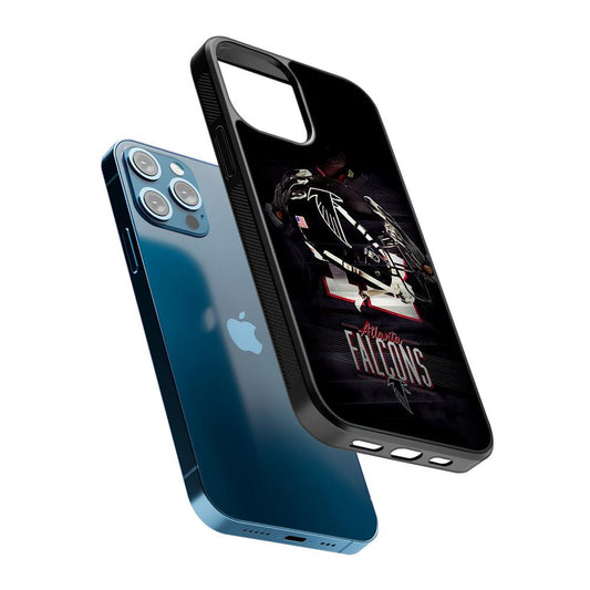 Atlanta Falcons Helmet 2D Rubber Phone Case-Oxvistore