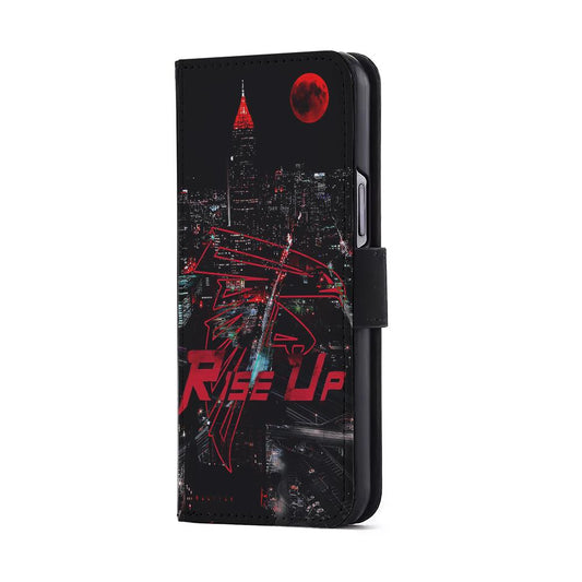 Atlanta Falcons Rise Up Flip Wallet Phone Case-Oxvistore